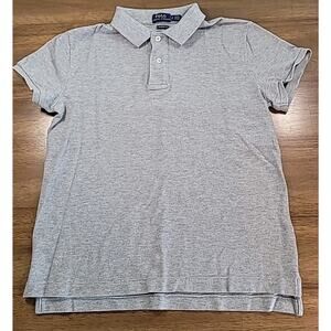 Polo Ralph Lauren Gray Mesh Cotton Polo – Men’s Small – Short Sleeve – EUC